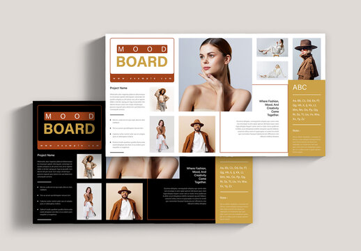 Brand Mood Board Template