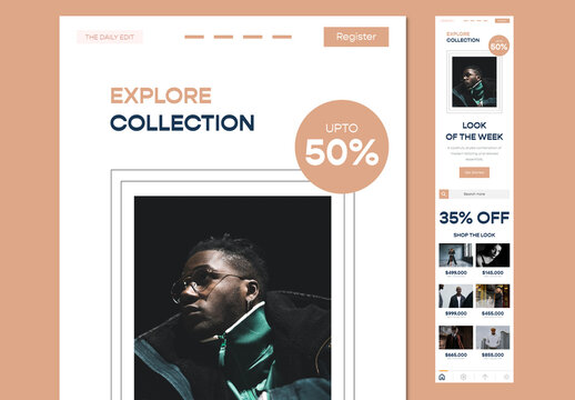 Fashion Newsletter Template