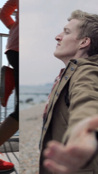 Premium Transitions Push Wipe Right VERTICAL &ndash; Smooth Push, Slide and Directional Wipe Transition Effects for Cinematic Videos, Promos, Reels, Stories and Social Media Content