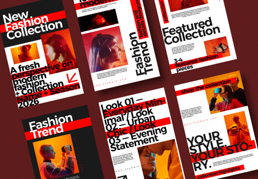 Modern Fashion Social Media Story Template