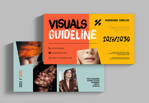 Modern Visual Guidelines Template
