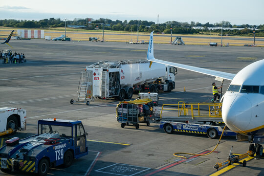 Ryanair Aircraft and Ground Handling Operations at Dublin Airport