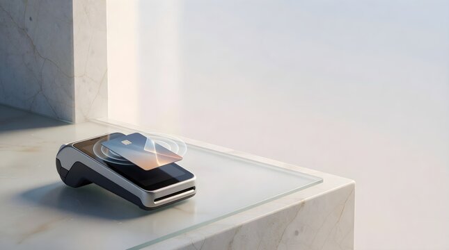 Contactless Payment Device with Modern Digital Finance Technology