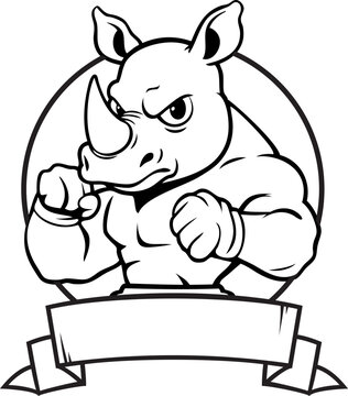 rhinoceros-kickboxer.eps
