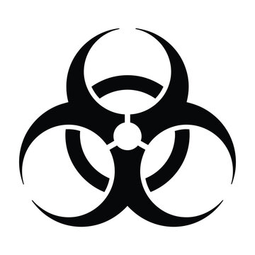 Biohazard symbol logo sign warning danger