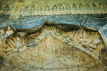 Longmen Grottoes Buddhist Stone Carvings, Henan China © TruongThi