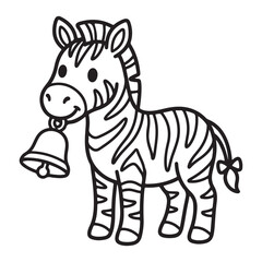 zebra vector illustration © Miton Bormon