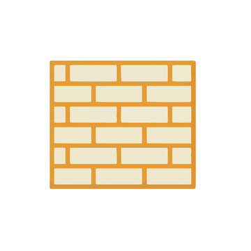 Illustration of a brick wall pattern