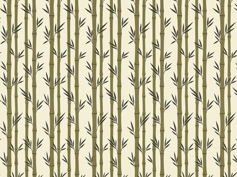 seamless bamboo pattern
