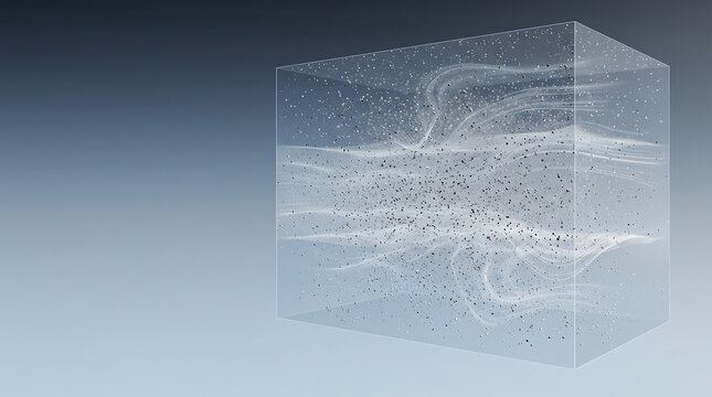 Microscopic Airborne Pollution Particles and Atmospheric Flow Visualization