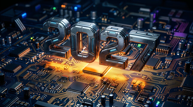 Computer motherboard overheating with bright orange flames representing hardware failure and system crash concept