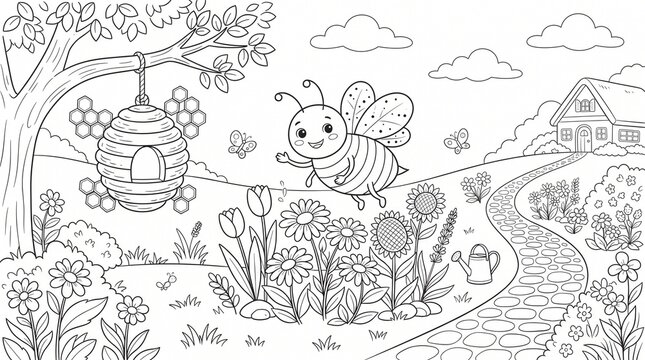 Busy Little Bee Garden