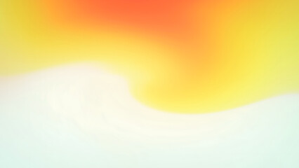 Abstract gradient background, with blended orange, yellow, and white tones © grapixClarity