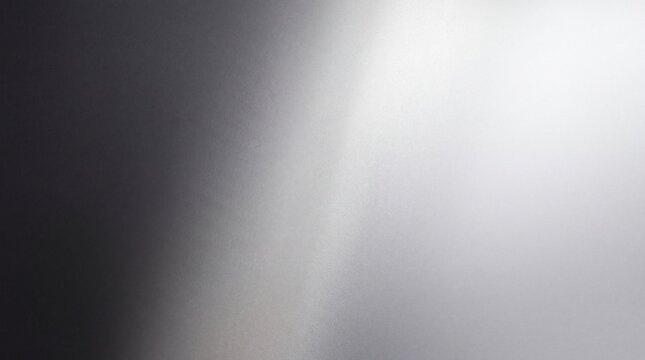 Silver Metallic Texture Background with Light Gradient