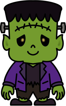 funny cartoon zombie