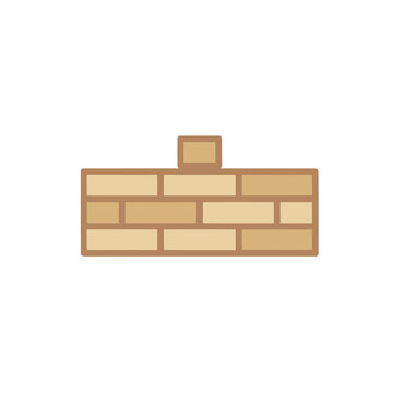 Brick wall illustration