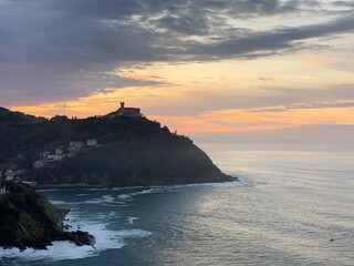 Obraz premium San Sebastián, Basque Country, Spain, December 2019