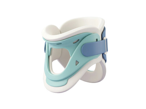 Professional orthopedic neck brace for cervical support and immobilization