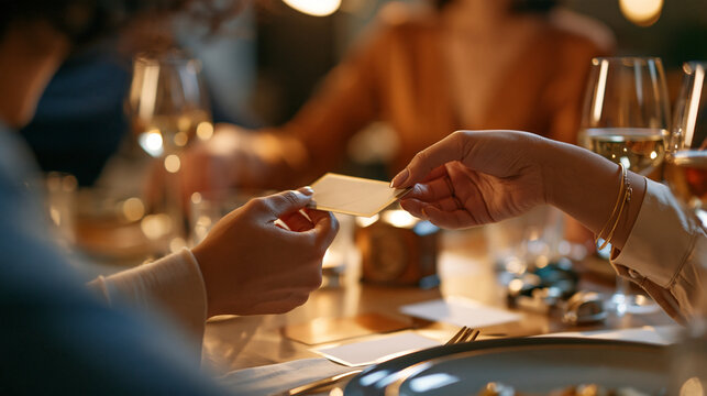 Faceless group of friends preparing a mystery-themed dinner table with blank clue cards and vintage objects, wide environmental commercial view, immersive party game concept, with