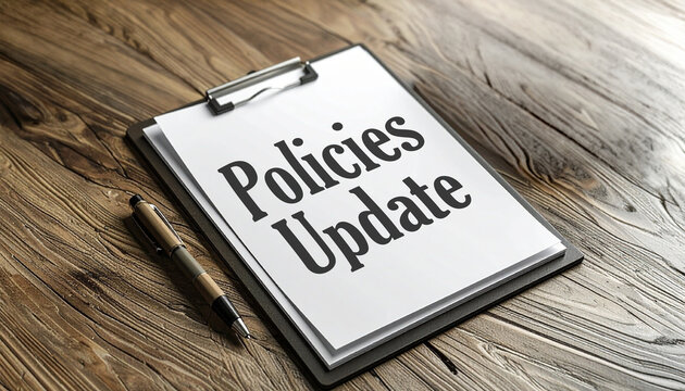 policies update text