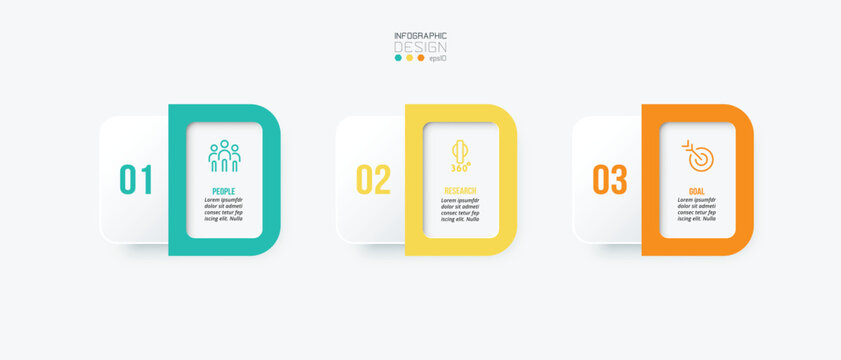 Business,Marketing,Education and show information of infographic design