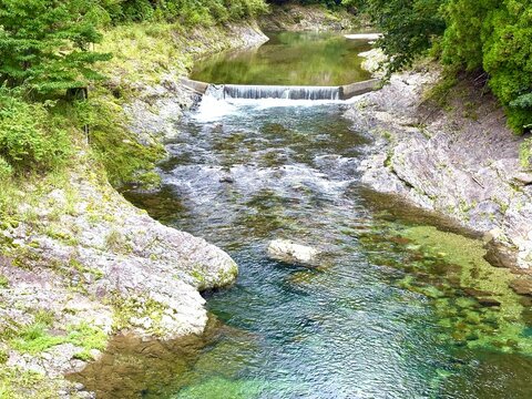 透き通る清流 日本の夏　下北山村
