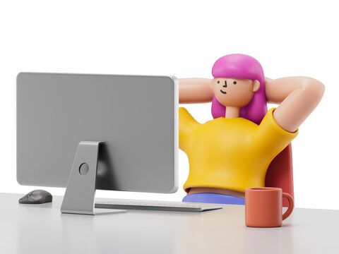Workplace relaxation, office downtime, professional break