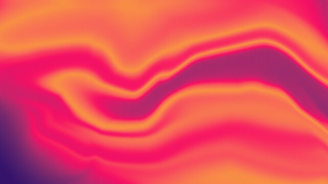 Abstract Vibrant Orange and Pink Grainy Gradient Texture Background with Wavy Noise Waves
