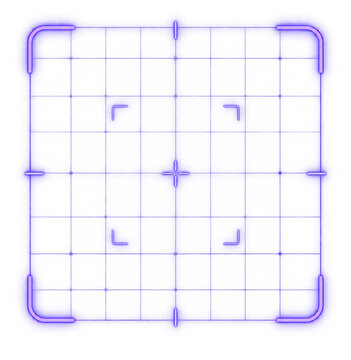 Camera Viewfinder Grid, SaaS AI analysis, Analysis Grid