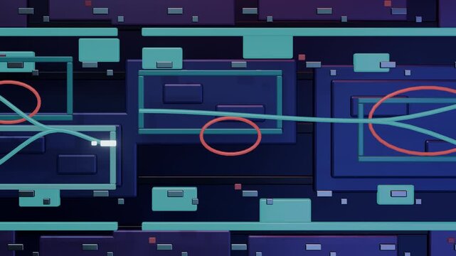Optical Signal Splitting Across an Endless Photonic Tile Stream