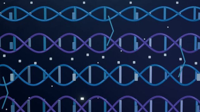 Descending Genome Activation Across Layered DNA Terraces