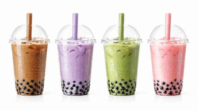 Colorful Bubble Tea