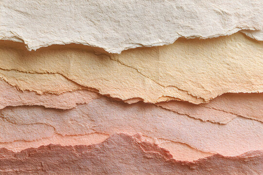 Layered natural stone paper textures with stone texture earthy tones fine art