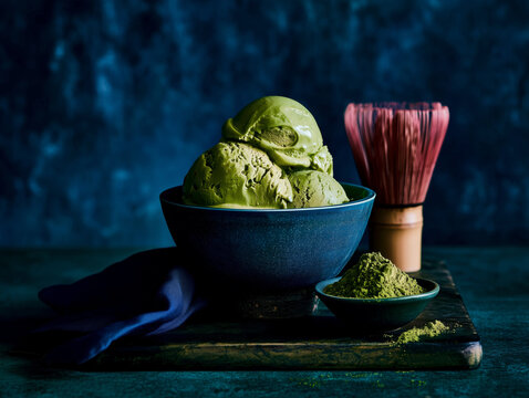 matcha green tea ice cream