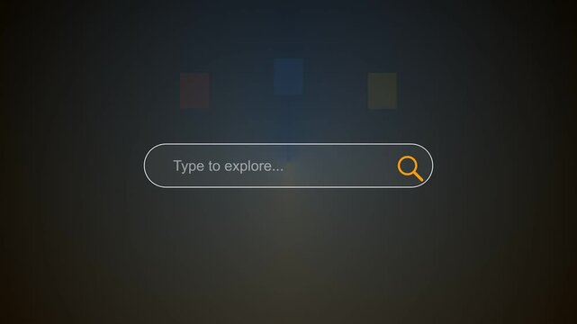 UI Search Icons Morphing to Labels Loop