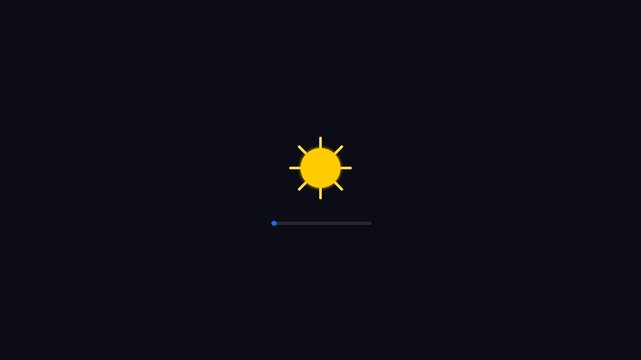Light to Dark Slider Transition Seamless Loop 4K