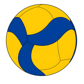 volleyball ball vector