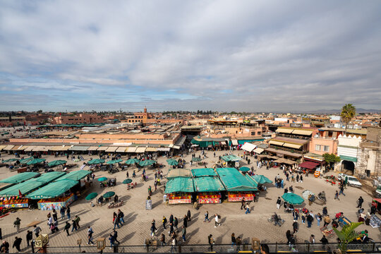 Jemaa el-Fnaa Market - Marrakesh, Morocco