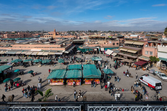 Jemaa el-Fnaa Square - Marrakesh, Morocco