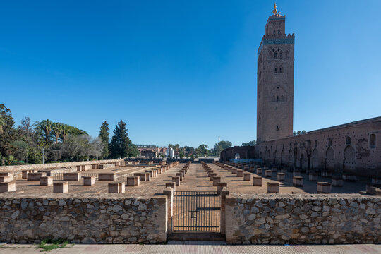 Koutoubia Mosque Minaret - Marrakesh, Morocco