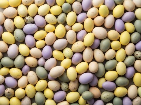 Pastel Easter Eggs