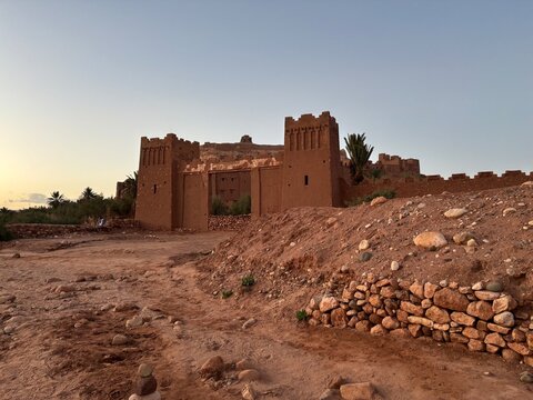 Ksar d'A&iuml;t-ben-Haddou, maroc