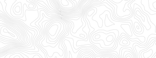 Obraz premium Abstract topographic map contour lines background pattern with elevation lines cartography background geography map
