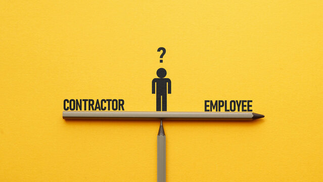 Employee vs Contractor employment classification, independent worker status, labor rights, hiring contract, workplace legal compliance and employment law comparison