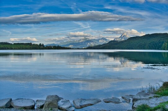 Forggensee nahe F&uuml;ssen im Allg&auml;u