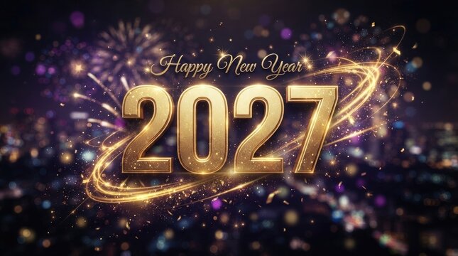 Wishing you a spectacular and joyous new year 2027 filled with happiness success and unforgettable moments with loved ones and friends