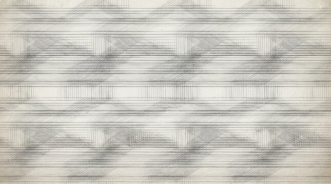 Geometric pencil grid pattern displays structured horizontal lines and overlapping diamond hatches for architectural backgrounds.