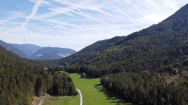 landscape in the mountains