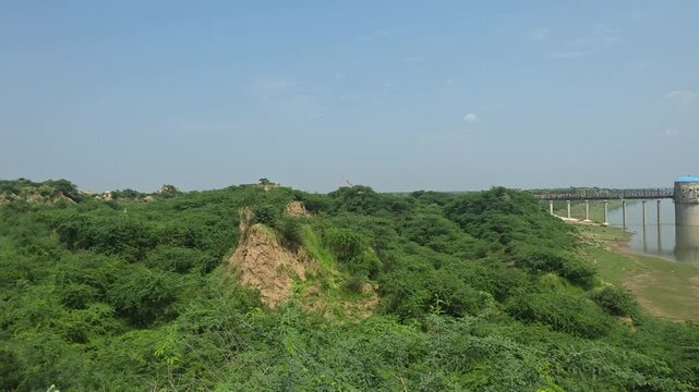 Green Chambal Valley From Above