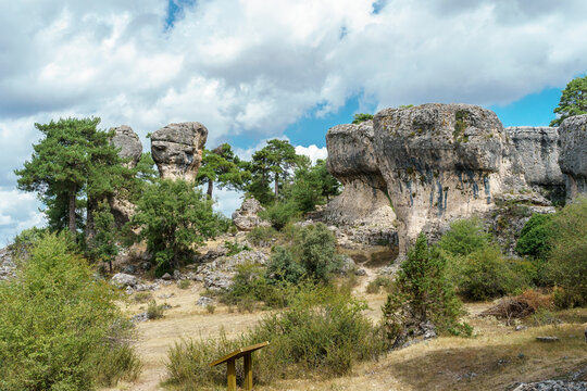 Los callejones de las majadas en la serrania de cuenca